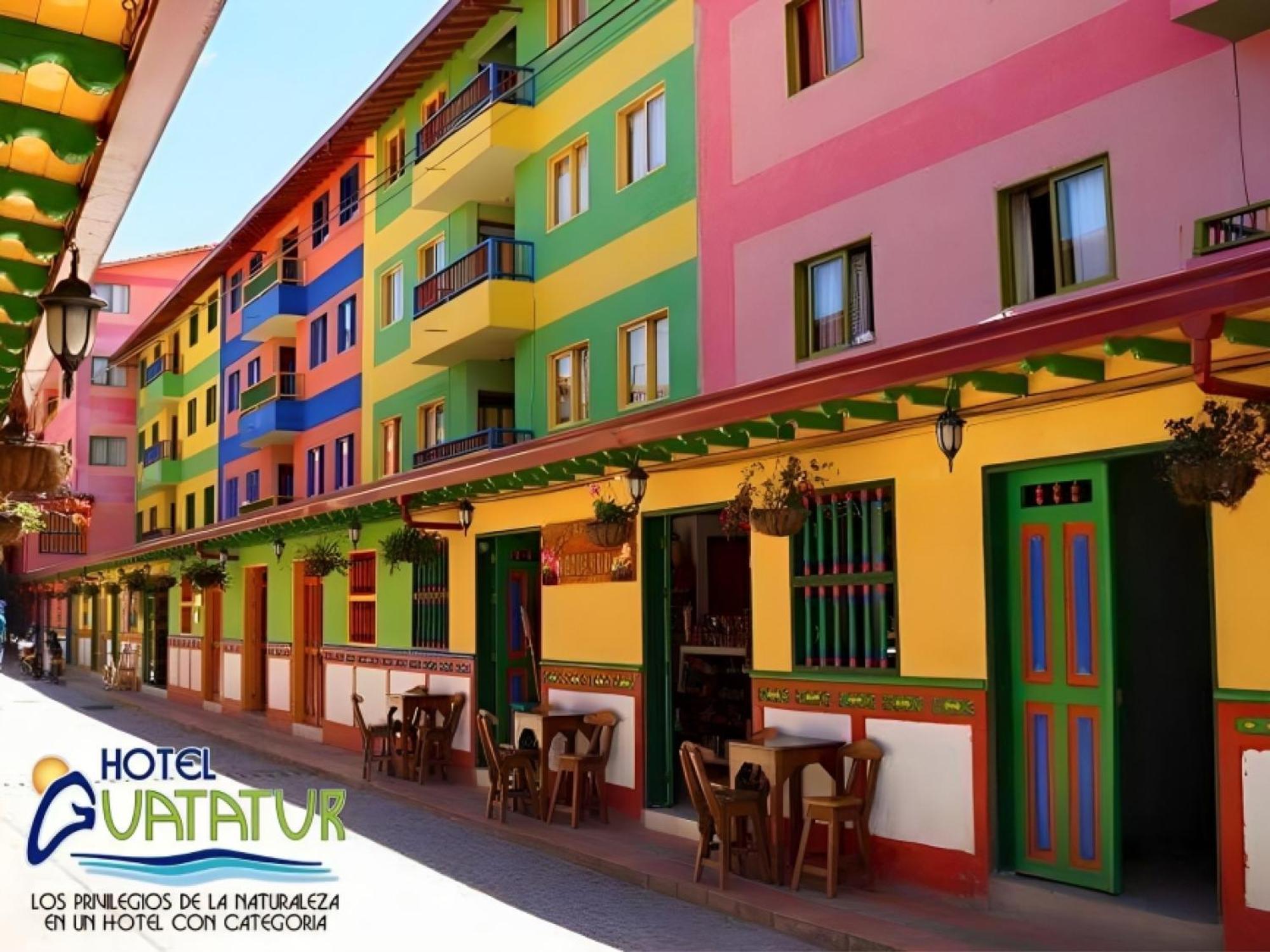 Hotel Guatatur Guatapé Esterno foto
